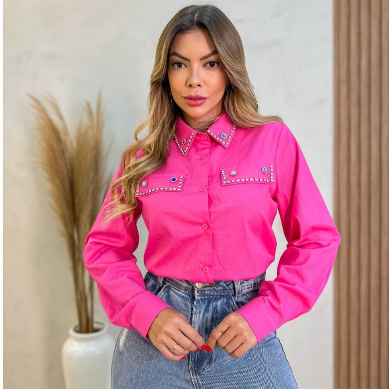 Camisa Danna® • Fucsia